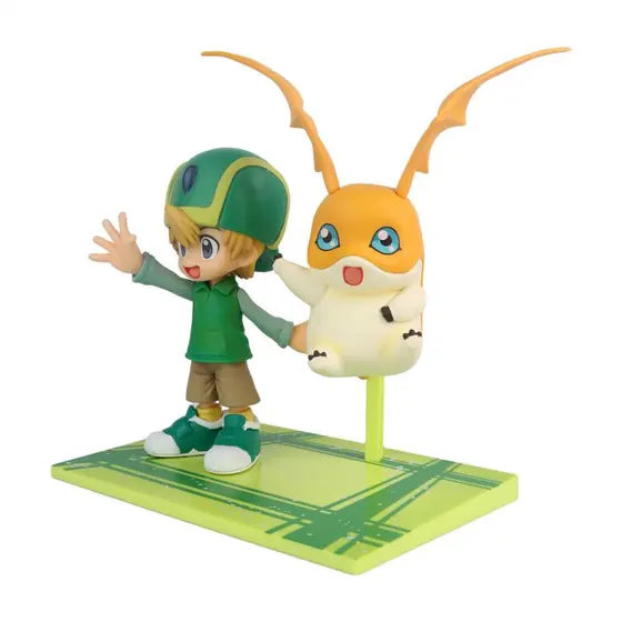 Estátua Banpresto Digimon Adventure - Takeru & Patamon