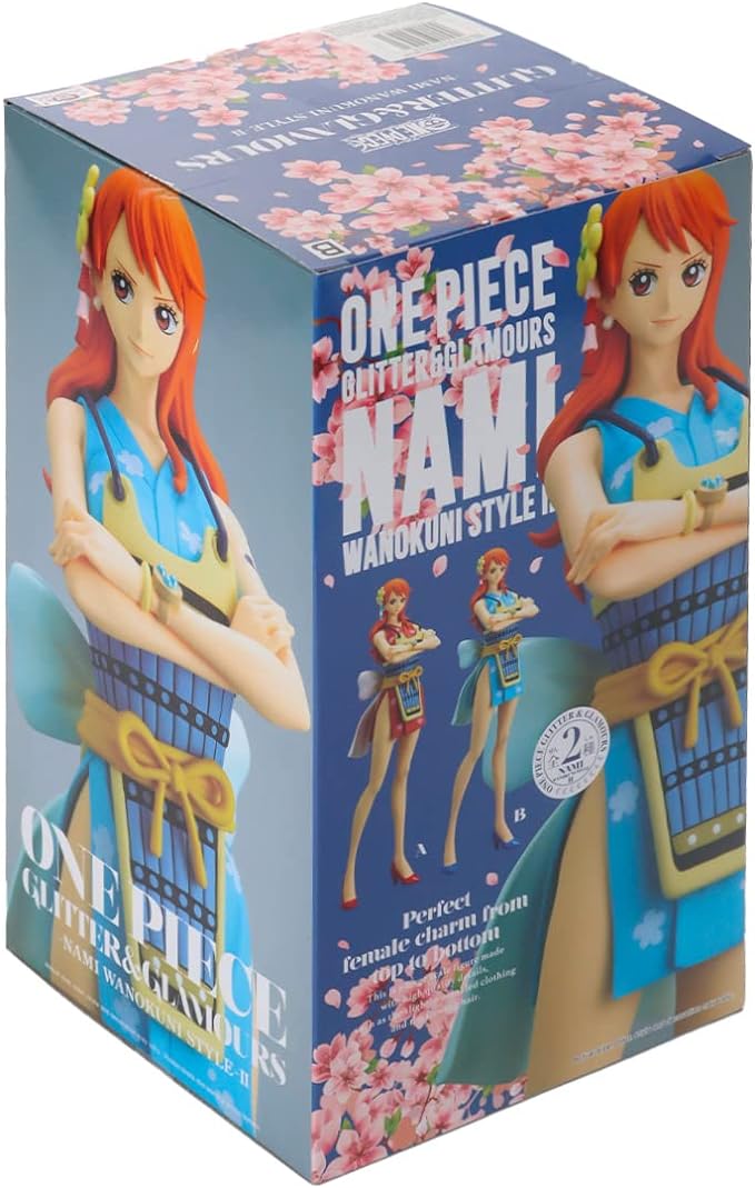 Estátua Banpresto One Piece Glitter & Glamours - Nami Wanokuni Estilo I - Onami