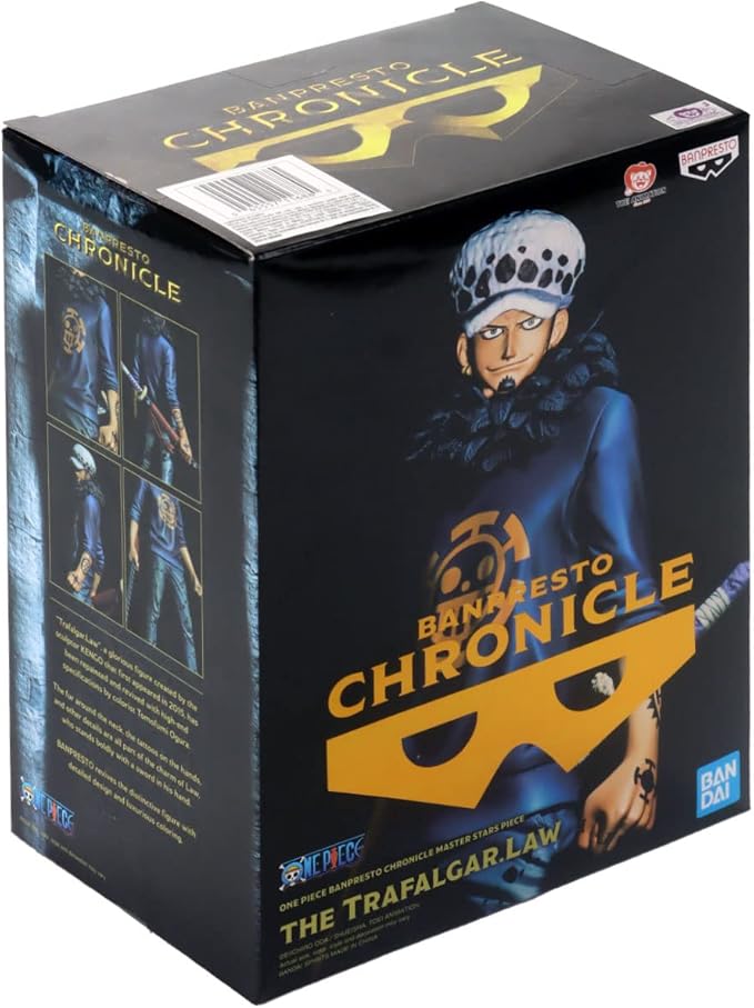 Estátua Banpresto Chronicle Master Stars Piece One Piece - Trafalgar Law