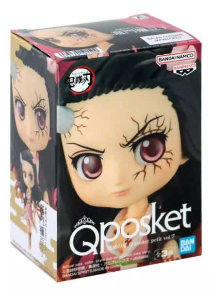 Estátua Banpresto QPosket Petit Demon Slayer: Kimetsu No Yaiba Vol.7 - Nezuko Kamado