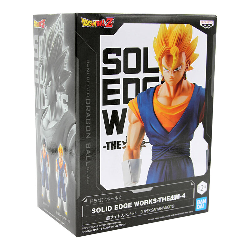 Estátua Banpresto Dragon Ball Z Solid Edge Works Vol.4 - Vegetto Super Saiyajin