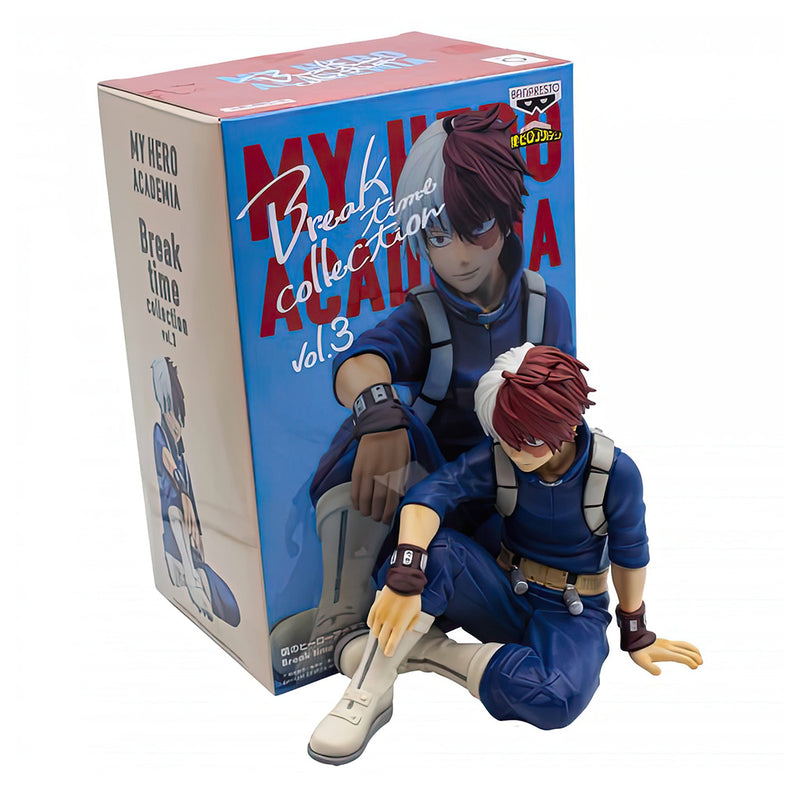 Estátua Banpresto My Hero Academia Break Time Vol.3 - Shoto Todoroki