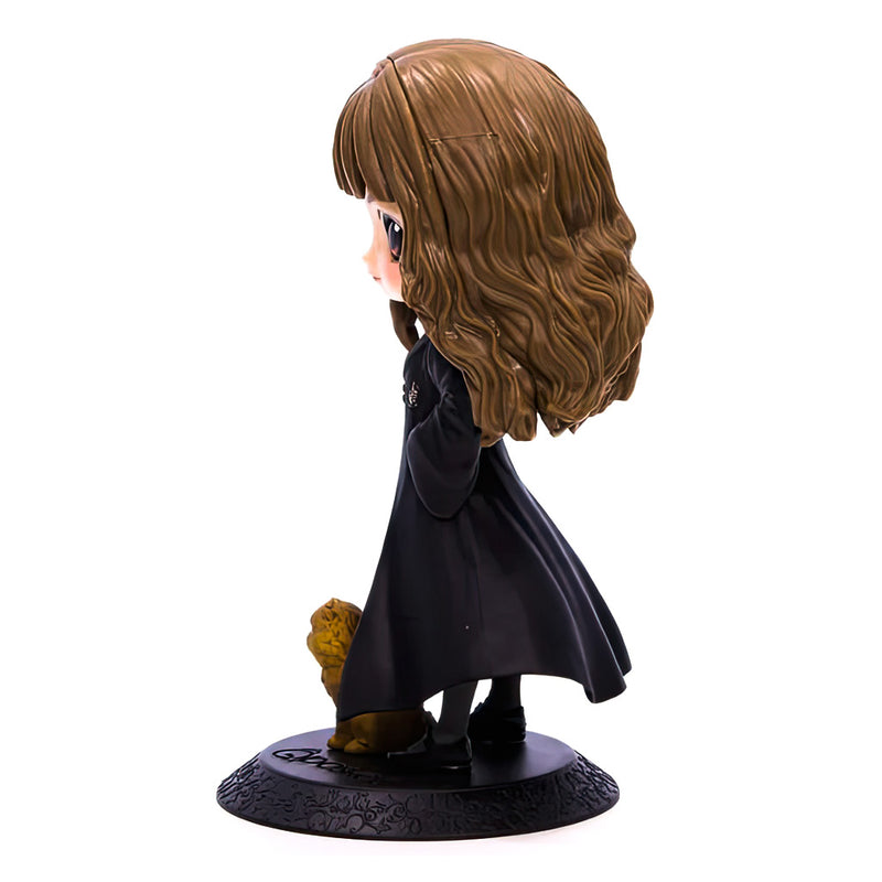 Estátua Banpresto QPosket Harry Potter - Hermione Granger & Crookshanks