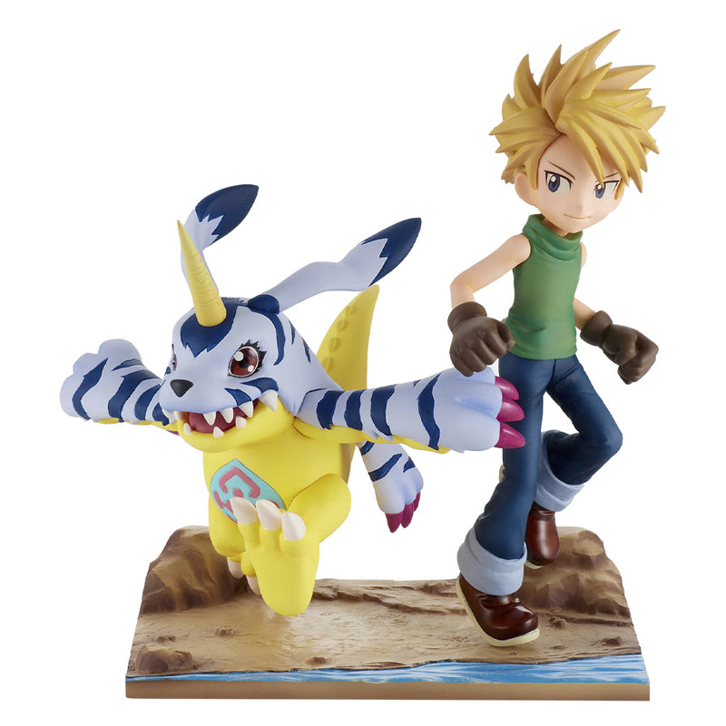 Estátua Banpresto Digimon Adventure - Matt & Gabumon