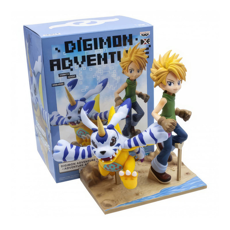 Estátua Banpresto Digimon Adventure - Matt & Gabumon