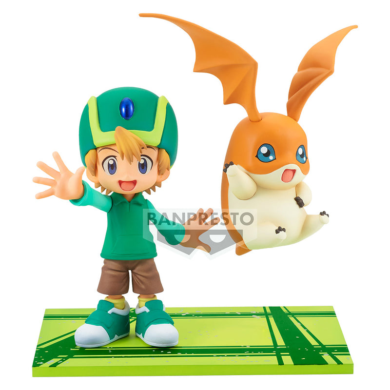 Estátua Banpresto Digimon Adventure - Takeru & Patamon