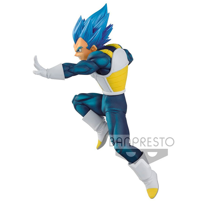 Estátua Banpresto Dragon Ball Super Chosenshiretsuden II - Vegeta Super Saiyajin Blue