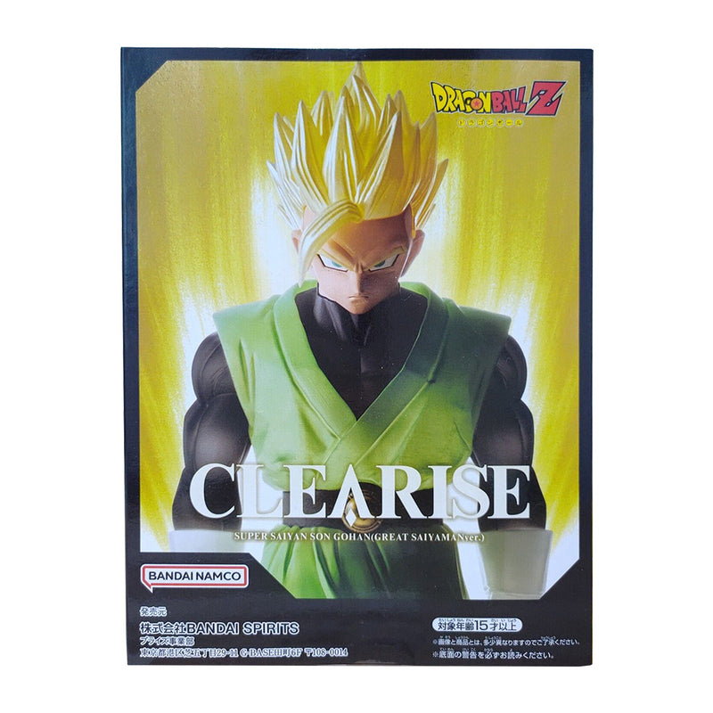 Estátua Banpresto Dragon Ball Z Clearise - Gohan Super Saiyajin (Great Saiyaman)