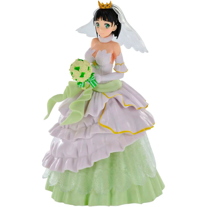 Estátua Banpresto EXQ Figure Sword Art Online Code Register - Wedding Suguha Kirigaya