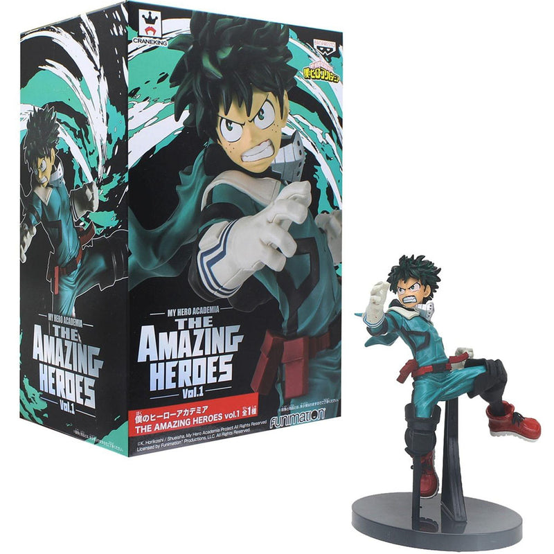 Estátua Banpresto My Hero Academia The Amazing Heroes Vol. 1 - Izuku Midoriya