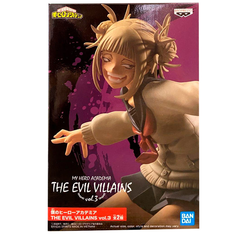 Estátua Banpresto My Hero Academia The Evil Villains Vol.3 - Himiko Toga