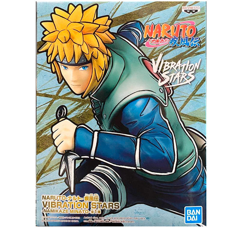 Estátua Banpresto Naruto Shippuden Vibration Stars - Minato Namikaze