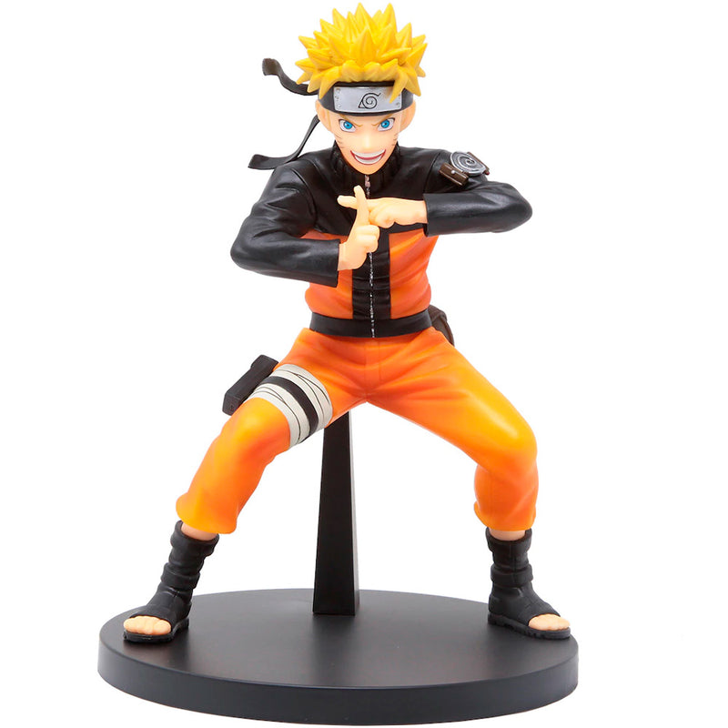 Estátua Banpresto Naruto Shippuden Vibration Stars - Naruto Uzumaki