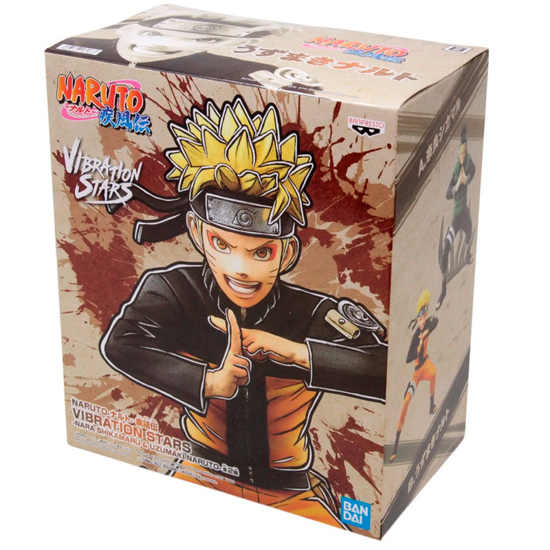 Estátua Banpresto Naruto Shippuden Vibration Stars - Naruto Uzumaki