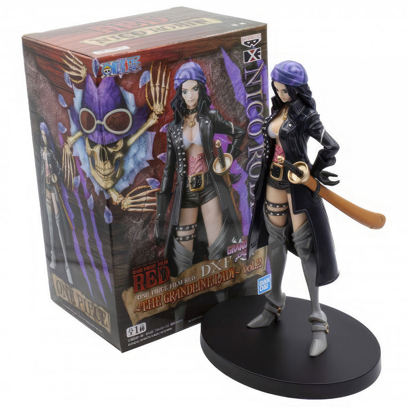 Estátua Banpresto One Piece DXF The Grandline Vol.2 - Nico Robin (Filme Red)