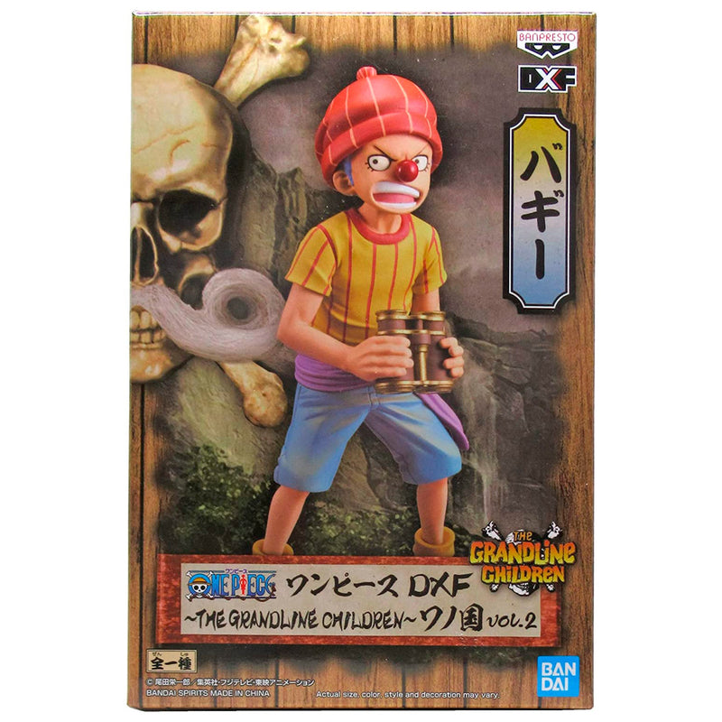 Estátua Banpresto One Piece DXF The Grandline Children Vol.2 - Buggy