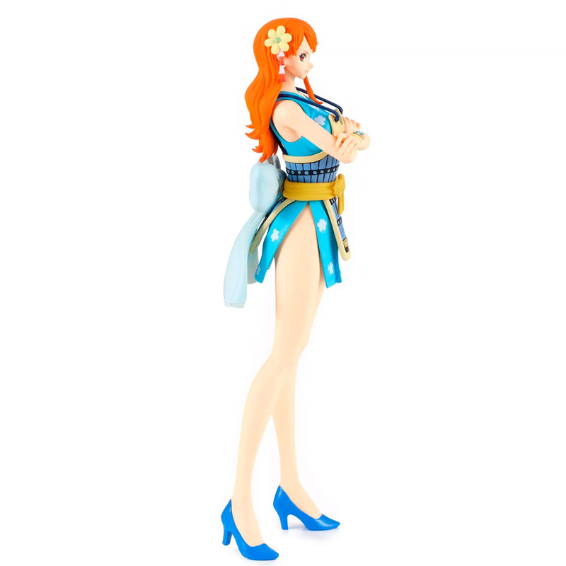 Estátua Banpresto One Piece Glitter & Glamours - Nami Wanokuni Estilo I - Onami