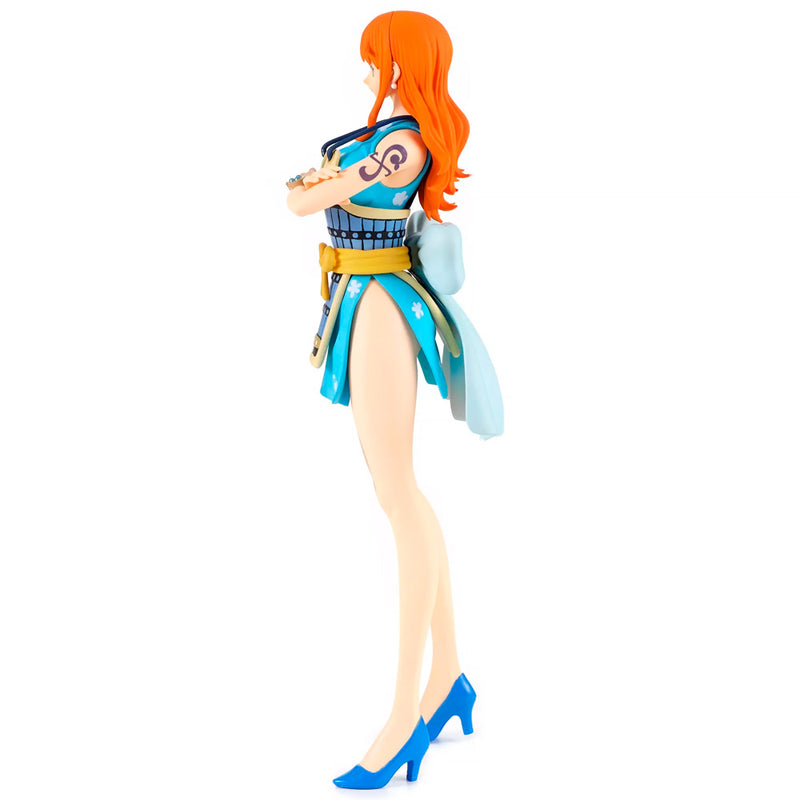 Estátua Banpresto One Piece Glitter & Glamours - Nami Wanokuni Estilo I - Onami