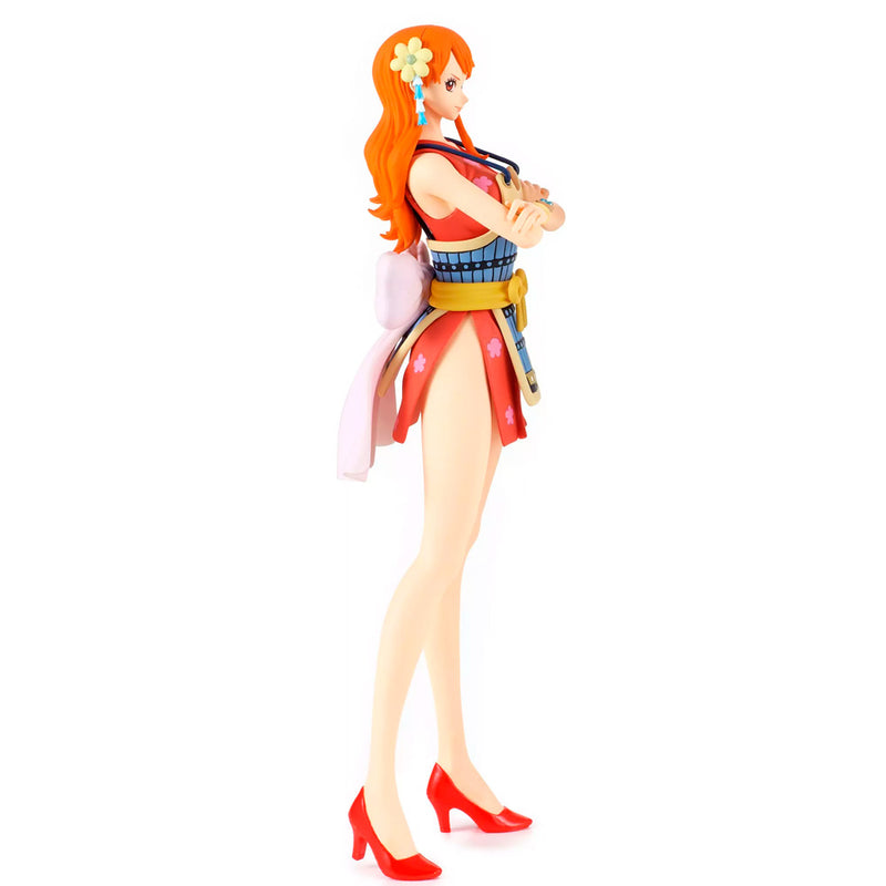 Estátua Banpresto One Piece Glitter & Glamours - Nami Wanokuni Estilo II - Onami