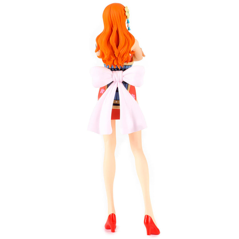 Estátua Banpresto One Piece Glitter & Glamours - Nami Wanokuni Estilo II - Onami