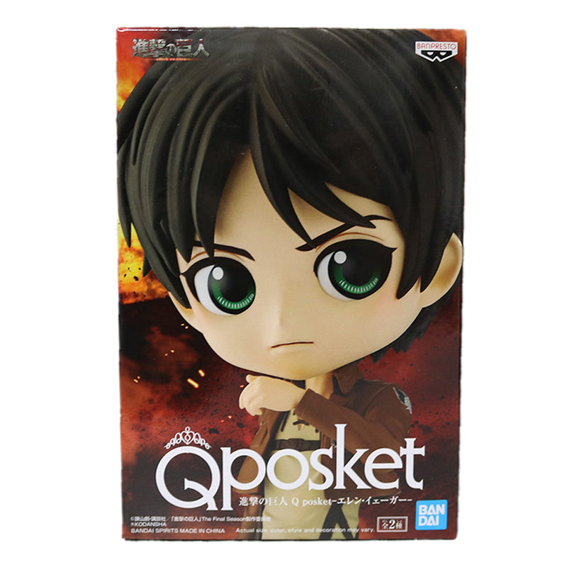 Estátua Banpresto QPosket Attack On Titan - Eren Yeager