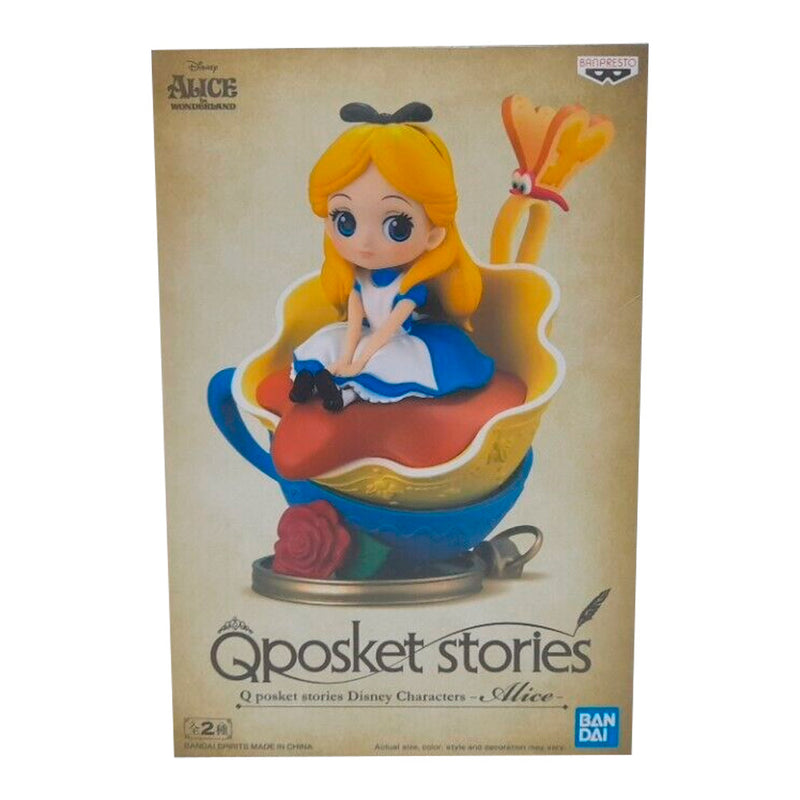 Estátua Banpresto QPosket Stories Disney Characters - Alice