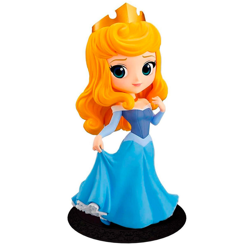 Estátua Banpresto QPosket Disney Characters - Princesa Aurora Vestido Azul