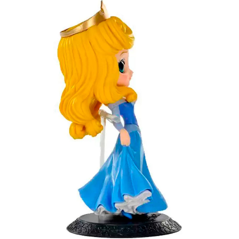 Estátua Banpresto QPosket Disney Characters - Princesa Aurora Vestido Azul