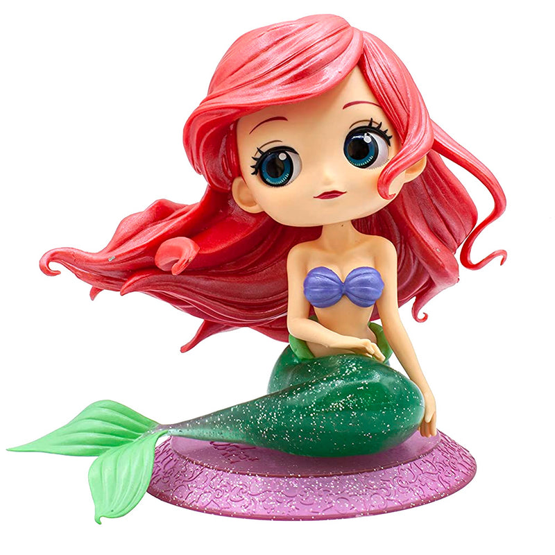 Estátua Banpresto QPosket Disney Characters Glitter Line - Ariel