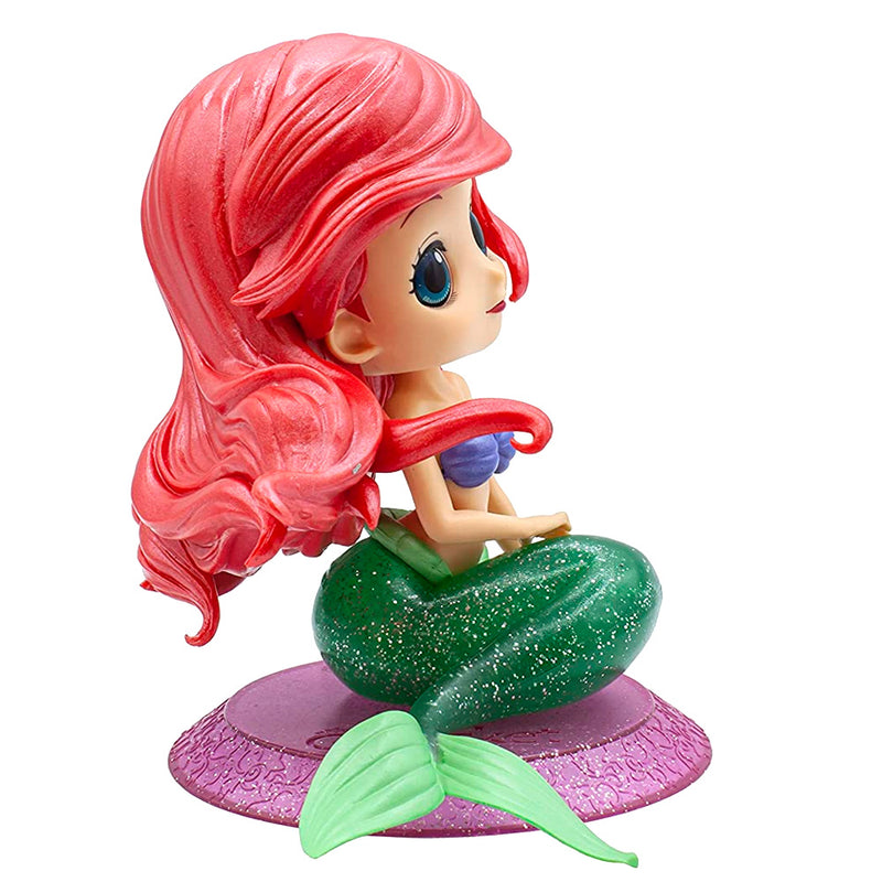 Estátua Banpresto QPosket Disney Characters Glitter Line - Ariel