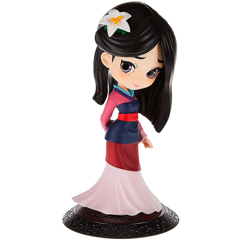 Estátua Banpresto QPosket Disney Characters Glitter Line - Mulan