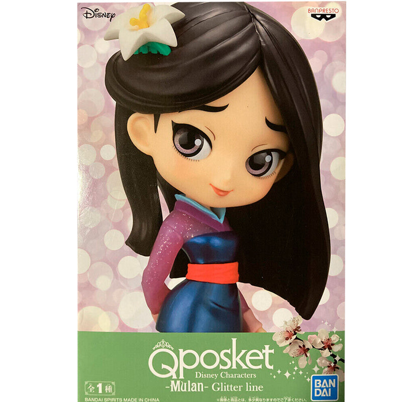 Estátua Banpresto QPosket Disney Characters Glitter Line - Mulan