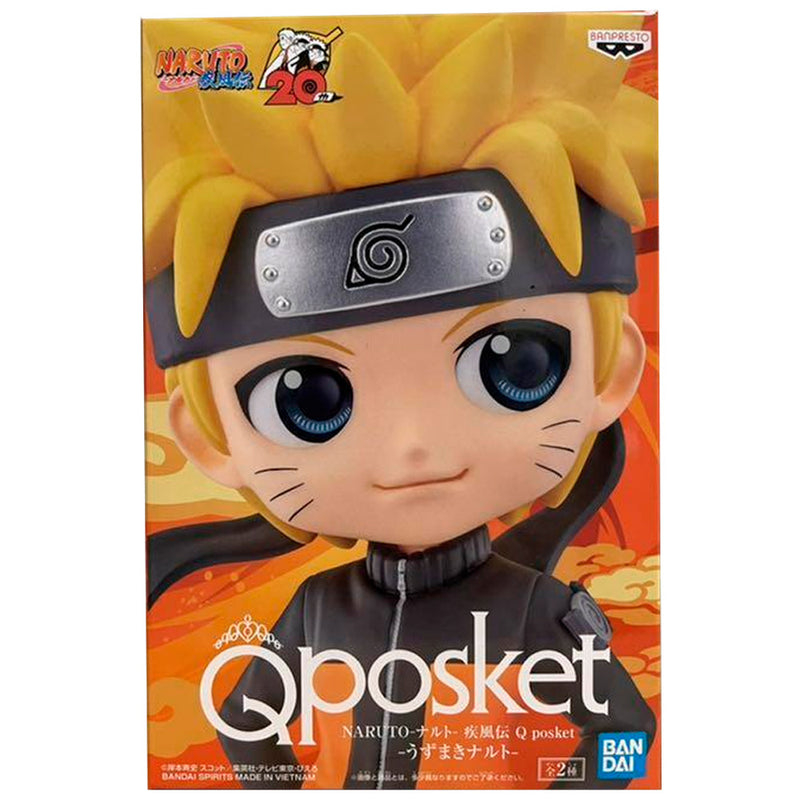 Estátua Banpresto QPosket Naruto Shippuden - Naruto Uzumaki