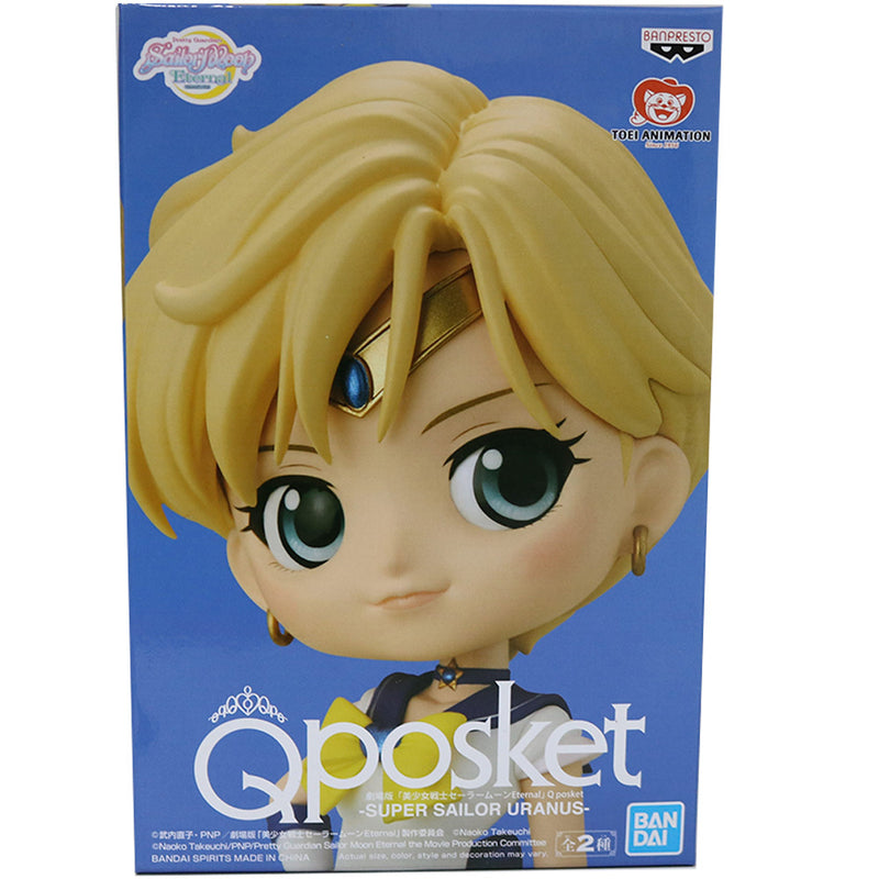 Estátua Banpresto QPosket Sailor Moon Eternal - Super Sailor Uranus