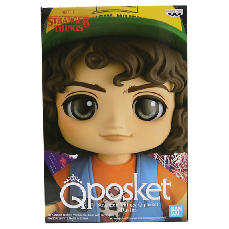 Estátua Banpresto QPosket Stranger Things - Dustin