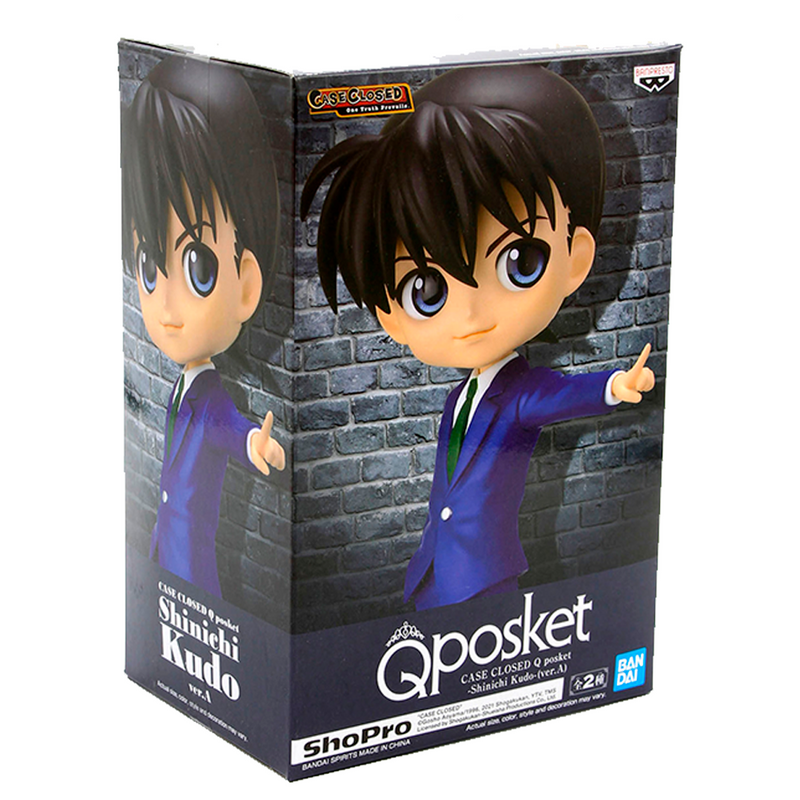 Estátua Banpresto QPosket Detective Conan - Shinichi Kudo