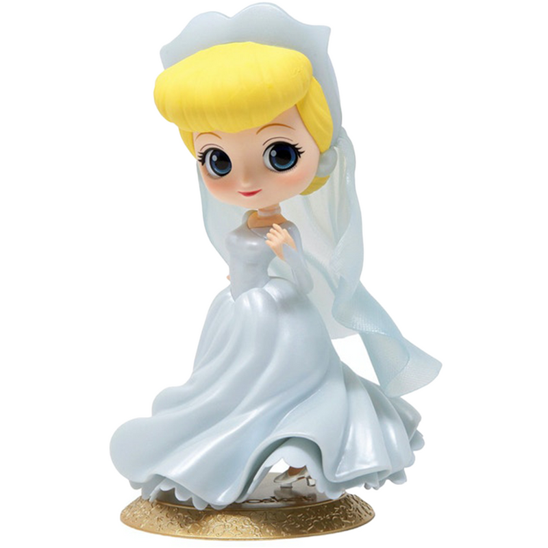 Estátua Banpresto QPosket Disney Characters - Cinderella Dreamy Style