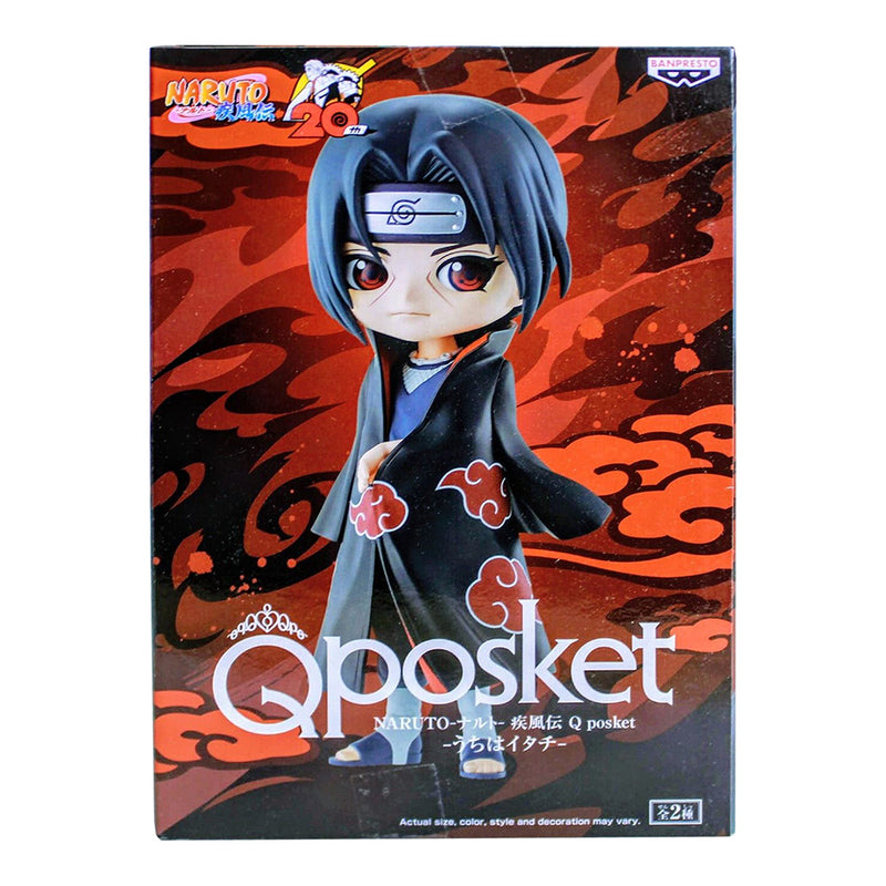 Estátua Banpresto QPosket Naruto Shippuden - Itachi Uchiha