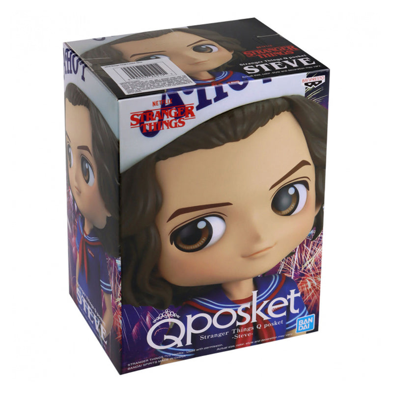 Estátua Banpresto QPosket Stranger Things - Steve