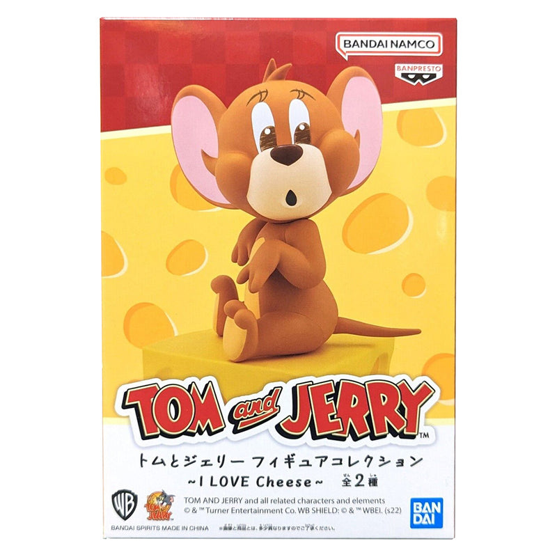 Estátua Banpresto Tom & Jerry I Love Cheese - Jerry