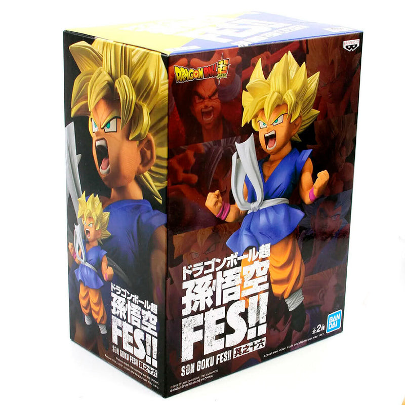 Estátua Banpresto Dragon Ball GT FES!! Vol.16 - Goku Kid Super Saiyajin