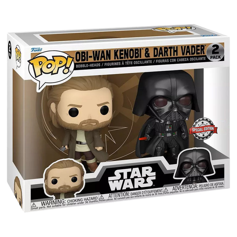 Funko Pop Star Wars - Obi-Wan Kenobi & Darth Vader #64905