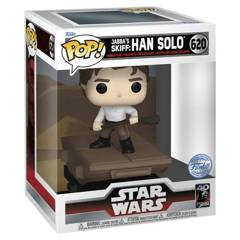 Funko Pop Deluxe Star Wars Exclusive - Jabba's Skiff: Han Solo