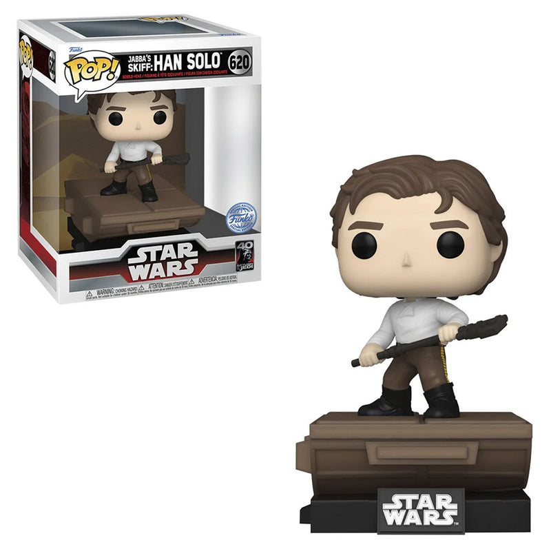 Funko Pop Deluxe Star Wars Exclusive - Jabba's Skiff: Han Solo #620