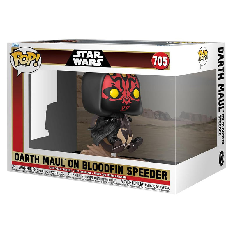 Funko Pop Rides Star Wars : Ep 1 - A Ameaça Fantasma - Darth Maul