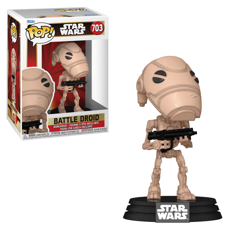 Funko Pop Star Wars 1 : Phantom Menace - Battle Droid #703