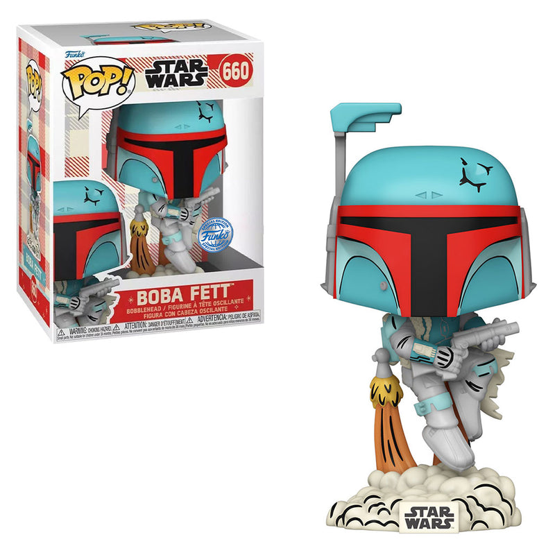 Funko Pop Star Wars 100TH Aniversary Exclusive - Boba Fett  #660