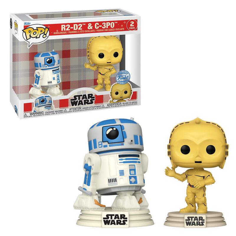 Funko Pop Star Wars 100TH  Exclusive - R2-D2 & C3PO Retro 2-PACK #74477