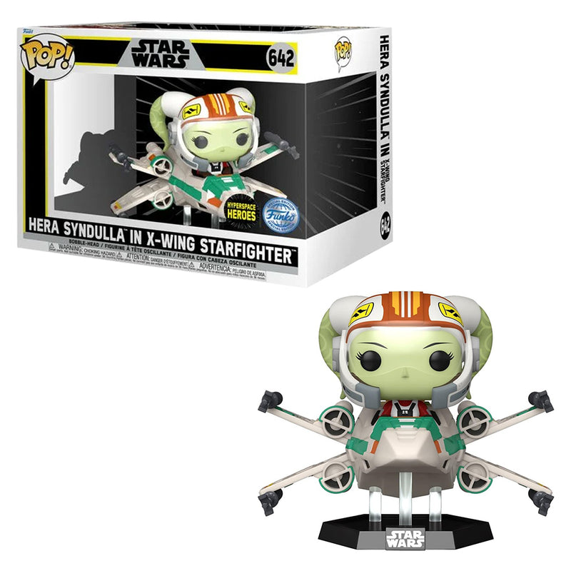 Funko Pop Star Wars Rebels Exclusive - Hera Syndulla Iin X-Wing Fighter #642