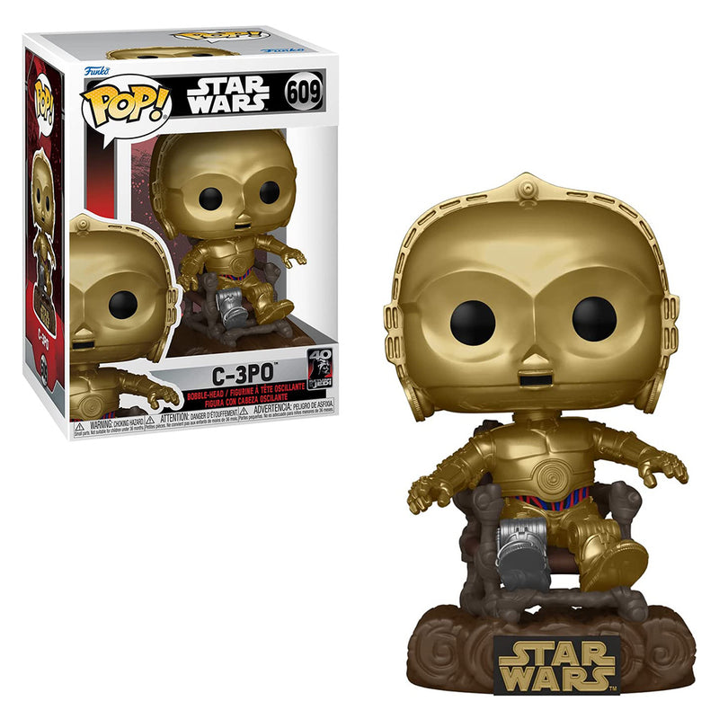 Funko Pop Star Wars : Return Of The Jedi 40Th Anniversary - C-3PO #609